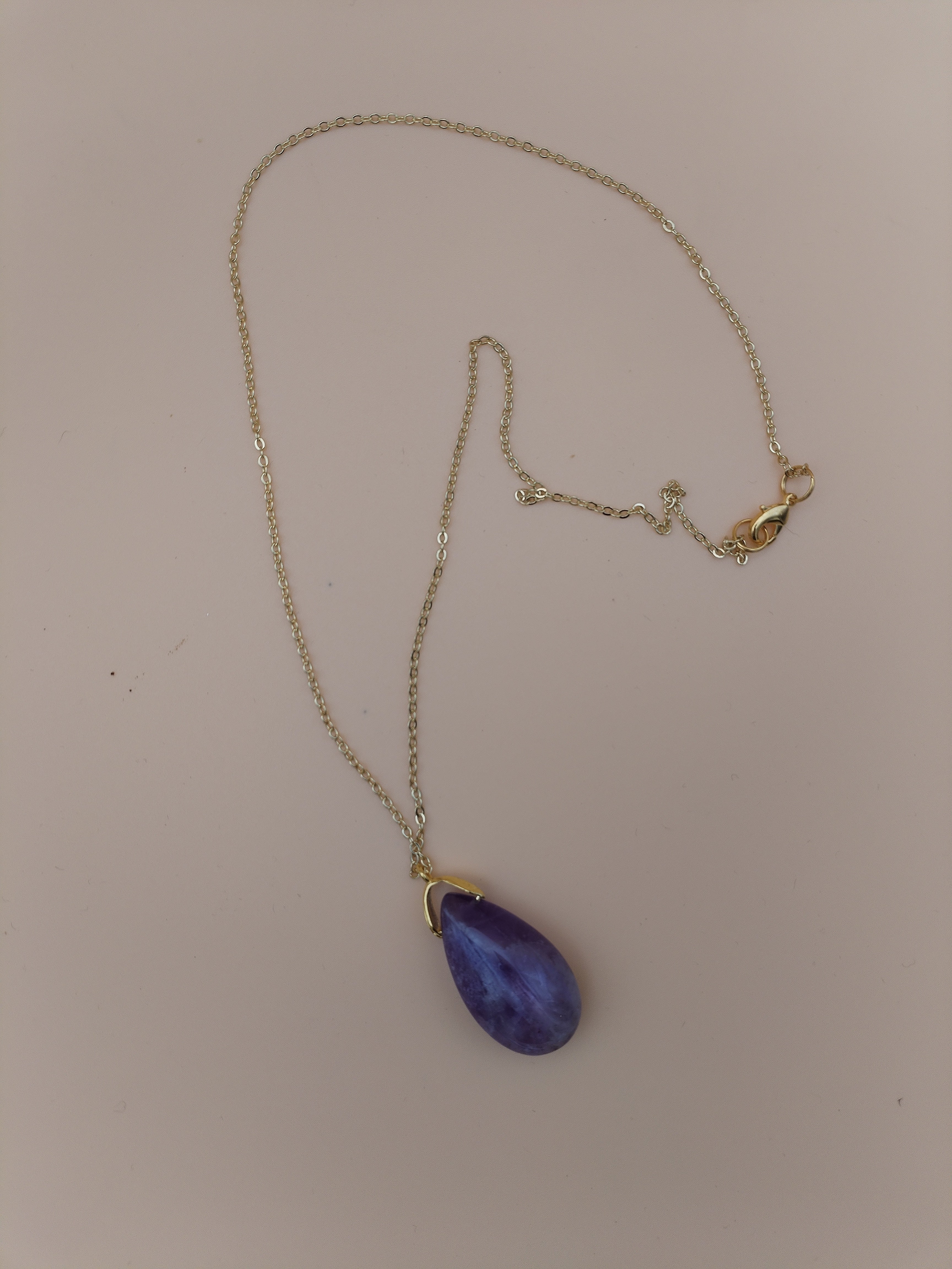 Pendentif en améthyste du Brésil qualité A