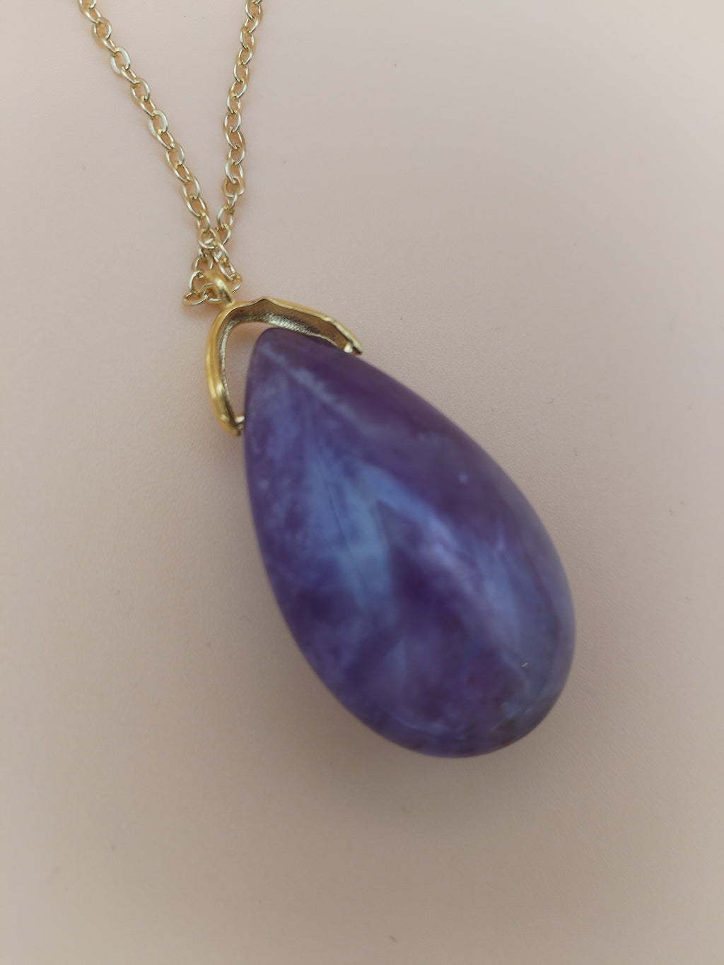 Pendentif en améthyste du Brésil qualité A
