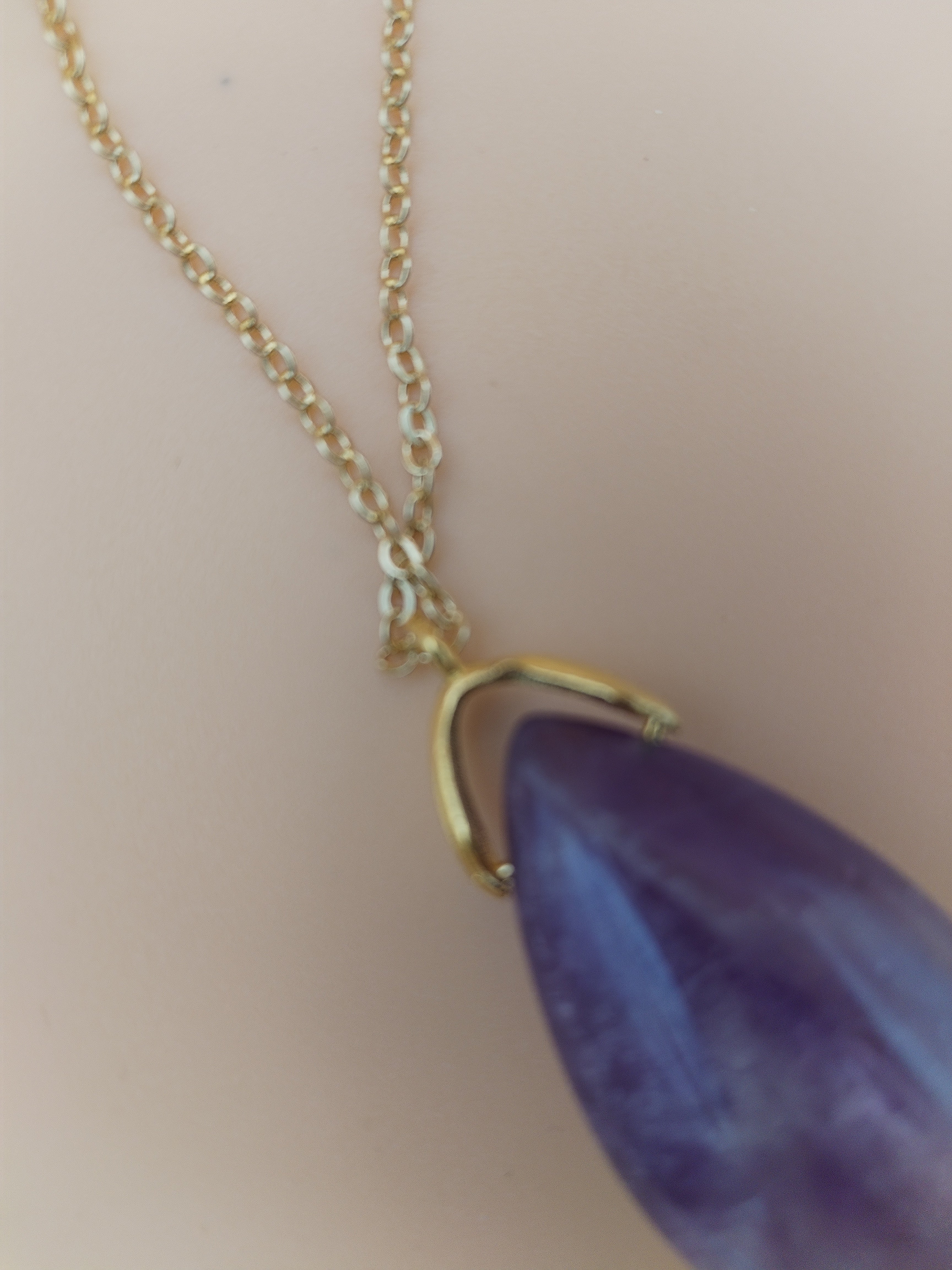 Pendentif en améthyste du Brésil qualité A