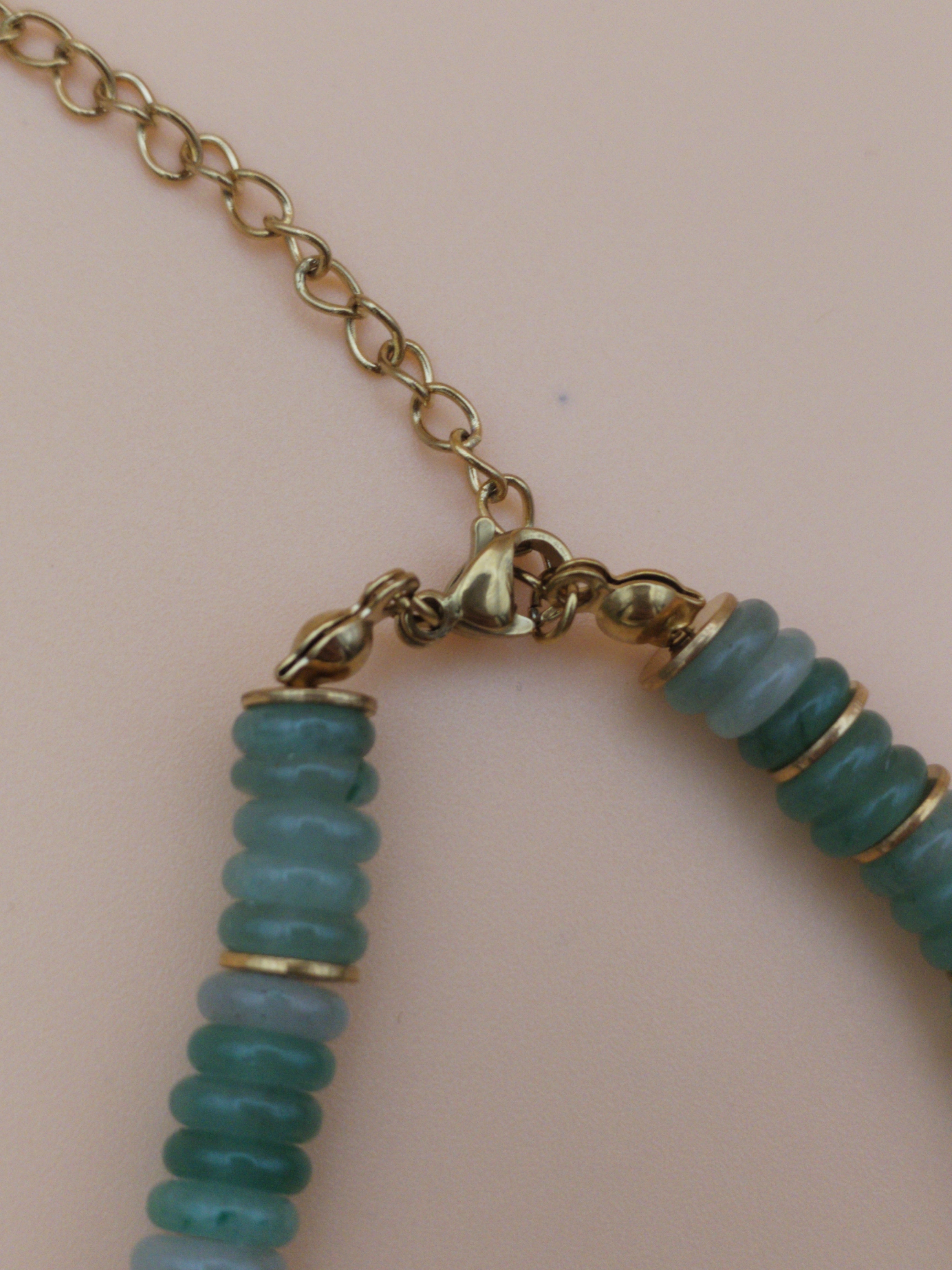 Bracelet doré Aventurine A