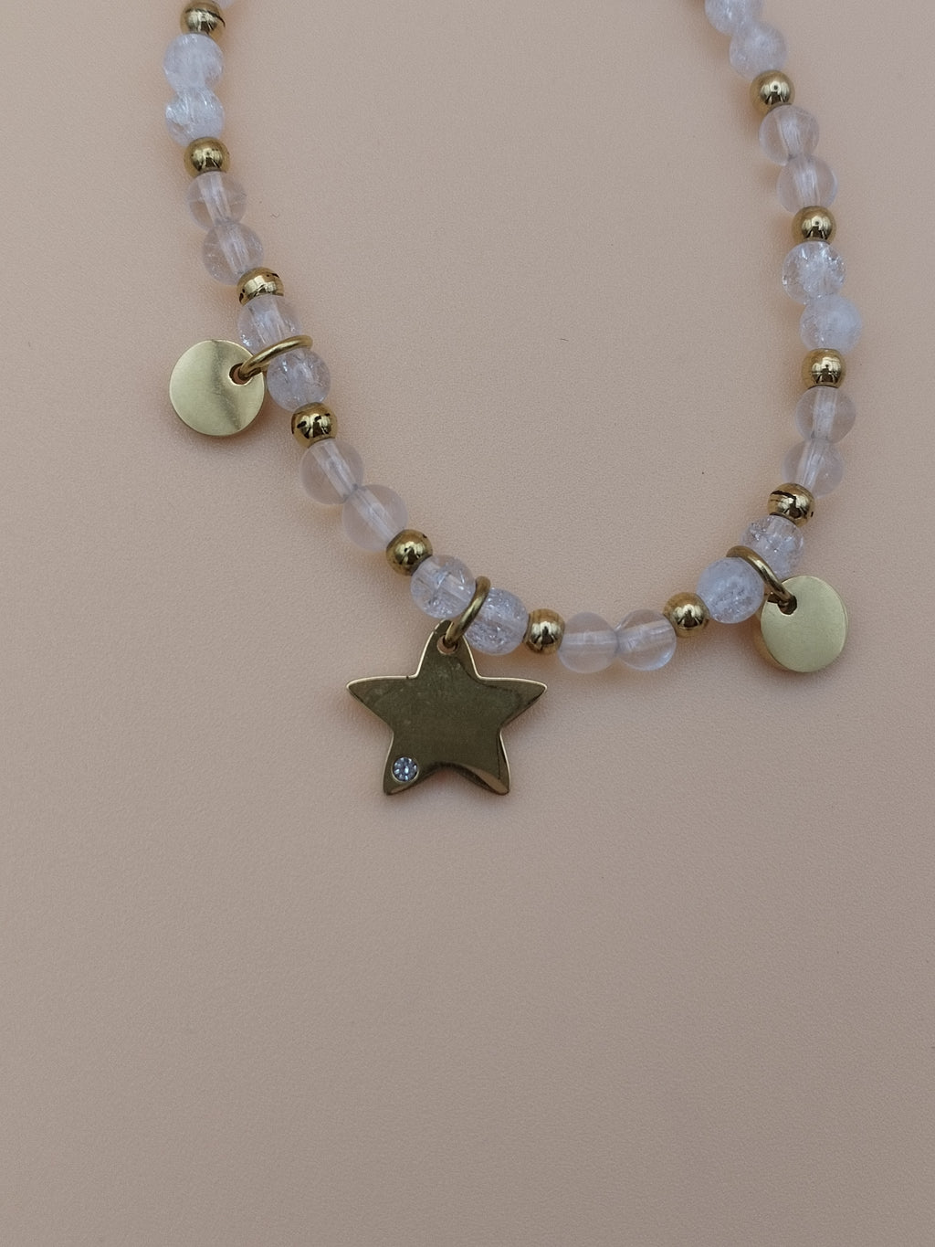 Bracelet Mira – Cristal de Roche Crack &amp; Cristal de Roche