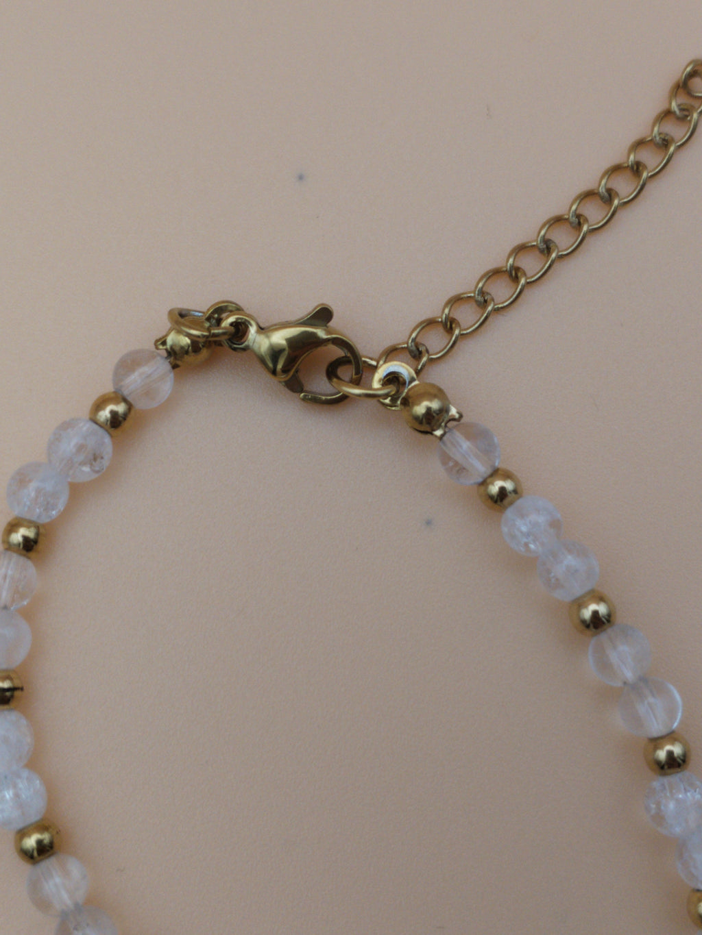 Bracelet Mira – Cristal de Roche Crack &amp; Cristal de Roche