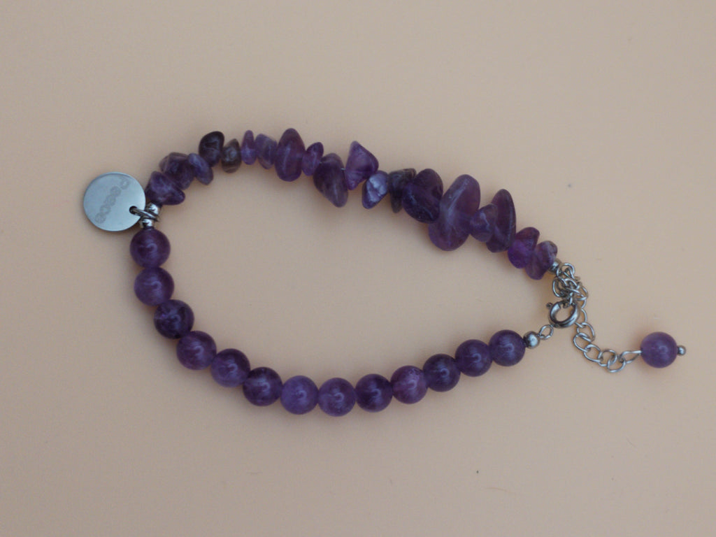 Bracelet Argenté – Cornaline A | 16 à 21 cm