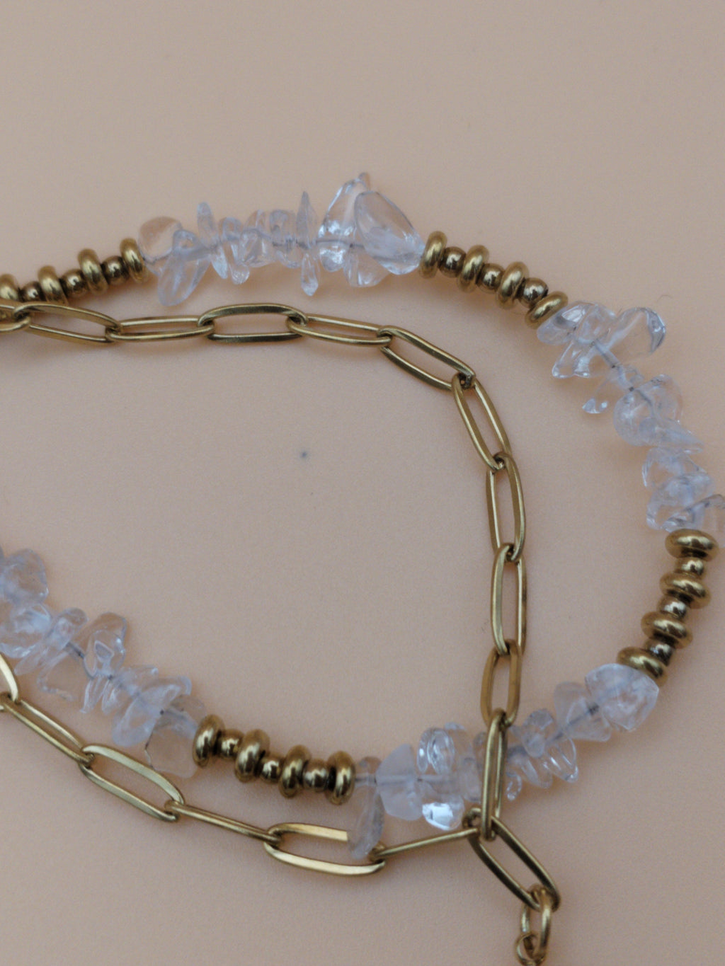 Bracelet raffiné en fluorine naturelle multicolore – qualité A