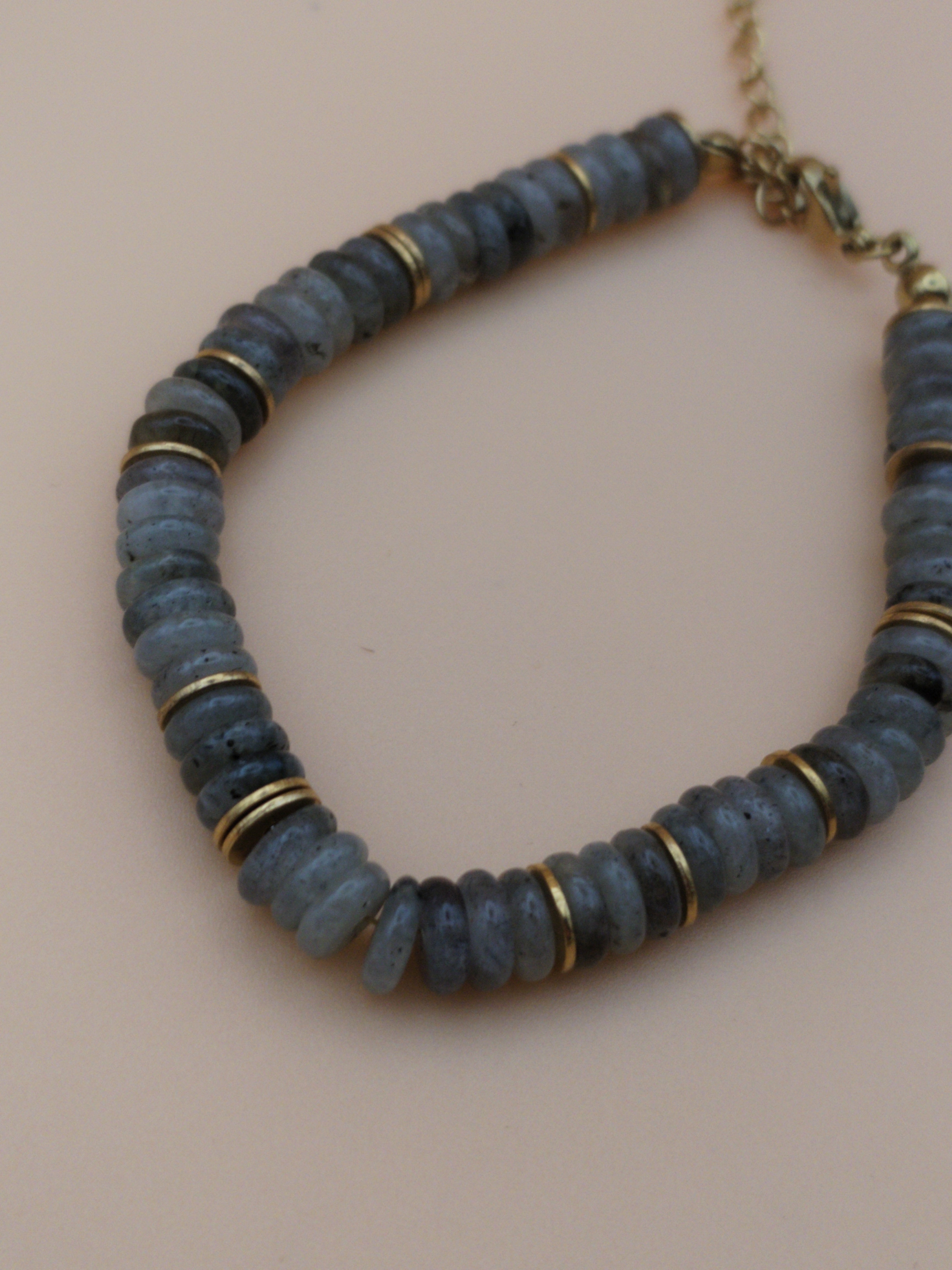 Gold-plated Labradorite Bracelet A