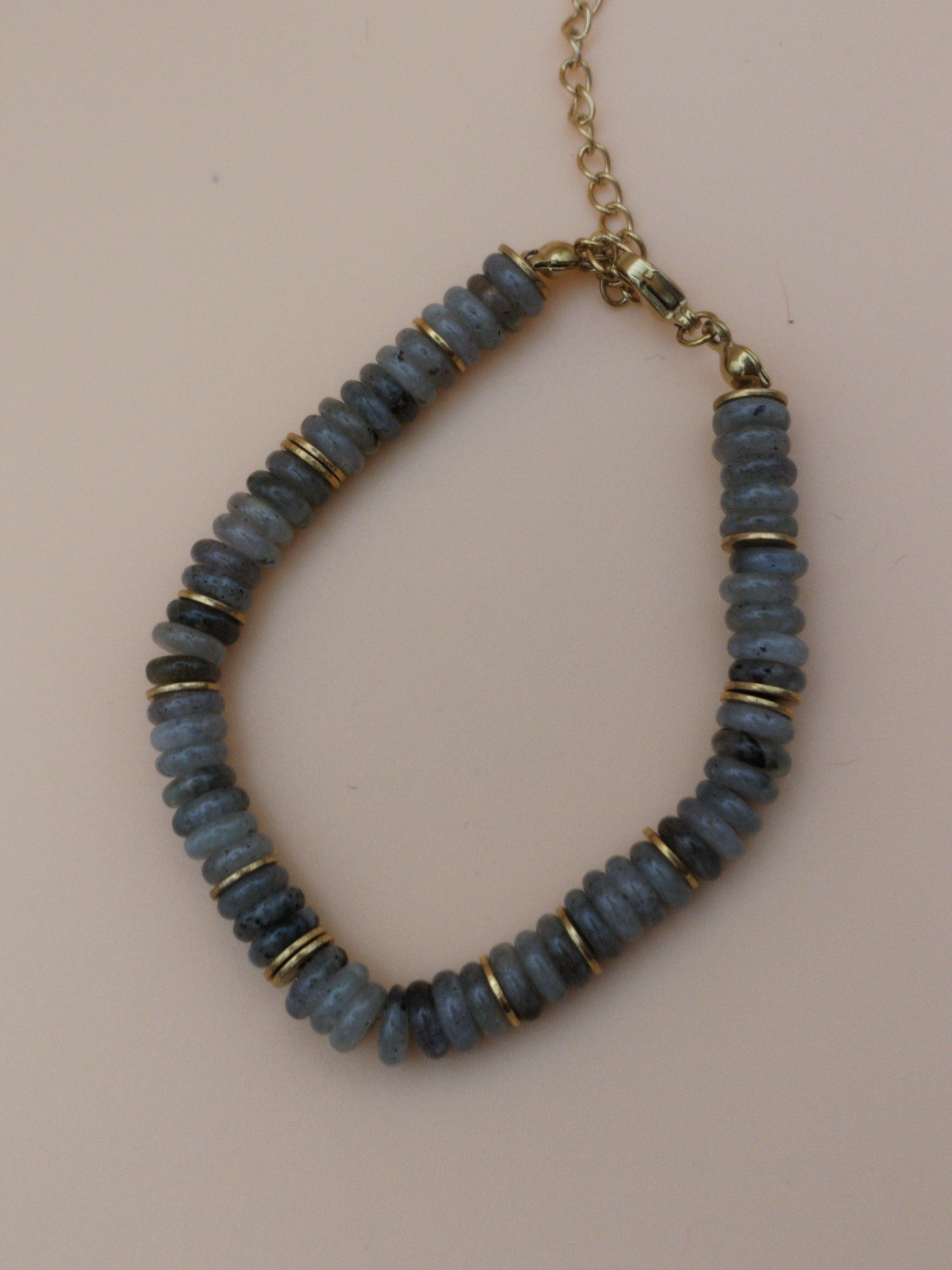 Gold-plated Labradorite Bracelet A